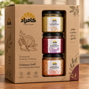 ساورکرات کامراد پکیج 3 تایی